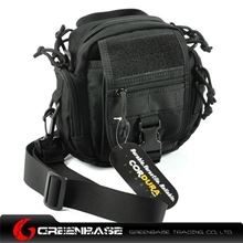 Picture of CORDURA FABRIC Multipurpose waist/Molle/backpack  Bag Black GB10001 