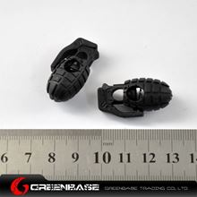 Picture of Mini Dummy Grenade Clamp 2pcs/Pack Black GB10039 