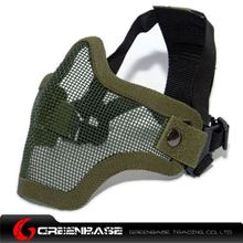 Picture of Tactical CM01 Strike Mesh Half Face Mask Green GB10061 