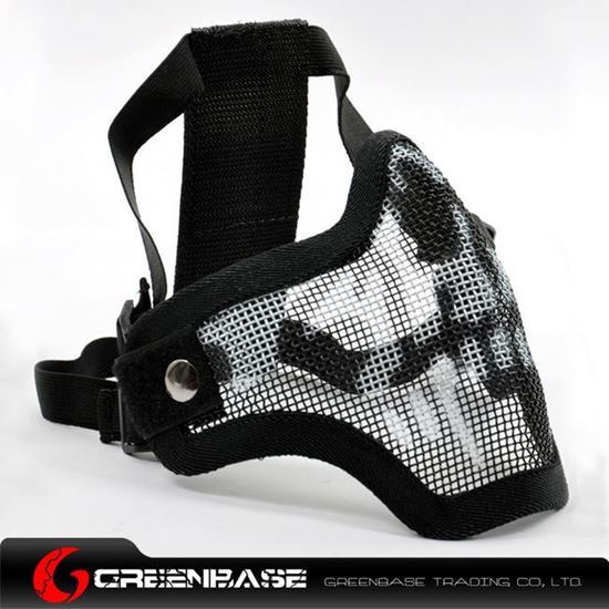 Picture of Tactical CM01 Strike Mesh Half Face Mask Skull GB10062 