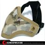 Picture of Tactical CM01 Strike Mesh Half Face Mask Desert Camouflage GB10063 