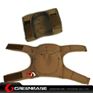 Picture of Tactical Neoprene Elbow & KNEE Pads Coyote Brown GB10078 