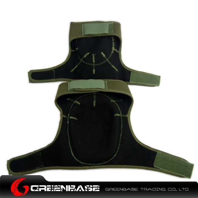 Tactical Neoprene Elbow & KNEE Pads Green GB10079 . AR15, AK47,Red