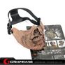 Picture of Zombie Army M05 Half-face Mask Zombie color GB10116 