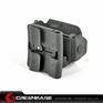 Picture of Unmark CD Qucikly Opens GunClip Glock Holster Black NGA0555 