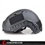 Picture of  NH 01003-BK FAST Helmet-BJ TYPE Black GB20029 