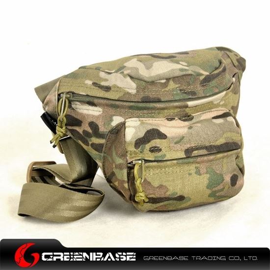 Picture of TMC0657 Cordura low pitched waist pack Multicam GB10163 