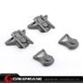 Picture of  NH 03006-FG Goggle Swivel Clips  19mm & 36mm Foliage Green GB20139 