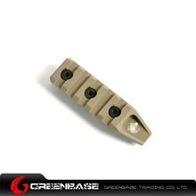 Picture of GB Keymod 5 slot rail section for URX 4.0 Dark Earth GTA1178 