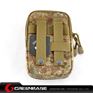 Picture of 9134# 1000D Backpack attachment bag Khaki Camouflage GB10233 