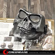 Picture of M02 soldiers face mask to protect the skeleton Silver Black GB10239 