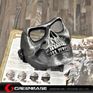 Picture of M02 soldiers face mask to protect the skeleton Silver Black GB10239 