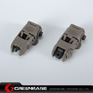 Picture of NB G3 Polymer Front & Rear Folding Sights Dark Earth GTA1020