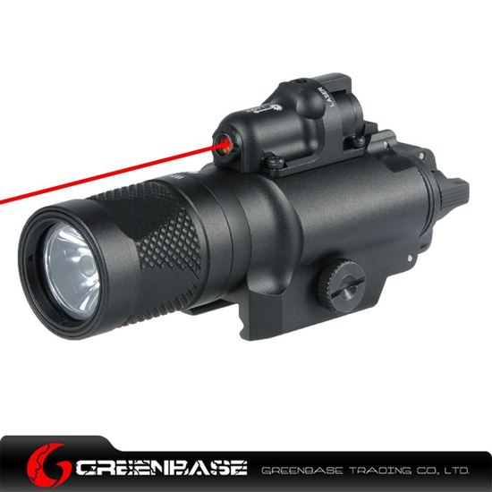 Picture of NB X400V LED Handgun Flashlight Weapon light With Red Dot Sight For Rifle Scope For Hunting Black NGA1014