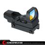 Picture of Tactical 1X22X33 Red Dot Sight Fits For 20mm Rail 4 Reticle Reflex for Air soft Hunting Rifle Scopes NGA0133
