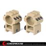 Picture of Tactical Top Rail extend 1 inch Rings Dark Earth NGA0222 