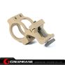 Picture of Unmark Offset Flashlight 1 inch Ring Mount Dark Earth NGA0347 