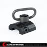 Picture of Unmark GS Type QD Sling Swivel Rail Mount Black NGA0391 