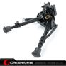 Picture of Unmark Tactical 6-9 inch Bipod Rotating with Leg Notches NGA0595 