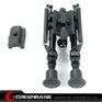 Picture of Unmark Tactical 6-9 inch Bipod Rotating with Leg Notches NGA0595 