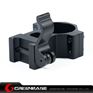 Picture of NB KC04 30mm Ring Weaver QD Mount Adapter Fits 20mm Picatinny Weaver Rail Base Black NGA1114