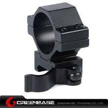 Picture of NB KC06 30mm Ring Weaver QD Mount Adapter Fits 20mm Picatinny Weaver Rail Base Black NGA1116