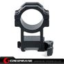 Picture of NB KC12 30mm Ring Weaver QD Mount Adapter Fit 20mm Picatinny Weaver Rail Base Black NGA1121