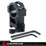 Picture of NB KC12 30mm Ring Weaver QD Mount Adapter Fit 20mm Picatinny Weaver Rail Base Black NGA1121