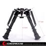 Picture of Unmark Tactical 6-9 inch Bipod with Leg Notches NGA0593 