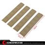 Picture of Unmark Keymod Soft Rail Cover-B modle Dark Earth NGA0875 