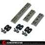 Picture of Unmark Polymer Rail Sections for MP handguard Olive Drab NGA0375 