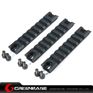 Picture of Polymer Rail Sections for G36/G36C Black NGA0377 