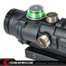 Picture of NB Gp01 Fiber Source Green Illuminated Riflescope Black NGA1195