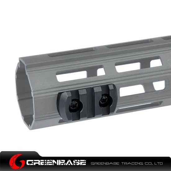 Picture of NB 3 Slots M-LOK Rail Section Fits M-LOK Hand Guard Black GTA1401