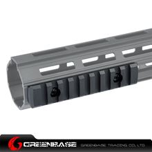 Picture of NB 9 Slots M-LOK Rail Section Fits M-LOK Hand Guard Black GTA1411