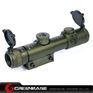 Picture of GB 4x21R Tactical .22 cal. Riflescope For 11mm Rail Pea Green NGA1234