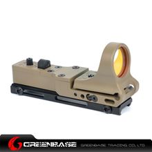 Picture of NB Tactical Railway Reflex Sight Red Dot For 20 Rail Dark Earth NGA1243