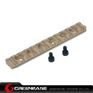 Picture of NB 120mm 20mm Rail Base 12 Slots For Handguard Dark Earth GTA1528