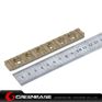 Picture of NB 120mm 20mm Rail Base 12 Slots For Handguard Dark Earth GTA1528