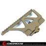 Picture of CNC AK47/74 Side Rail Scope Mount Unmark Dark Earth GTA1130 