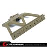 Picture of CNC AK47/74 Side Rail Scope Mount Unmark Dark Earth GTA1130 