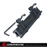 Picture of NB D0037 QD 20mm Rail Base Scope Mounts to Top and 45 Degree Side 20mm Rail Mount for Outdoors Hunting NGA1134