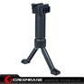 Picture of Unmark Tactical Foregrip Bipod with side rail Black GTA1122 