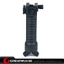 Picture of Unmark Tactical Foregrip Bipod with side rail Black GTA1122 