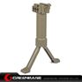 Picture of Unmark Tactical Foregrip Bipod with side rail Dark Earth GTA1215 