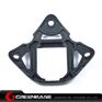 Picture of GB Helmet Three-Hole NVG Mount Adapter VAS Shroud Black NGA1261