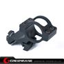 Picture of Unmark Offset Flashlight 1 inch Ring Mount Black NGA0346 