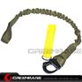 Picture of NB Tactical Elastic Safety Stretchable Safety Rope Military Secure Strap Protector Sling Olive Drab NGA1315