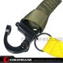 Picture of NB Tactical Elastic Safety Stretchable Safety Rope Military Secure Strap Protector Sling Olive Drab NGA1315