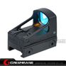 Picture of GB RMS Reflex Mini Red Dot Sight With Vented Mount and Spacers For Airsoft Glock Pistol Aluminium Black NGA1323